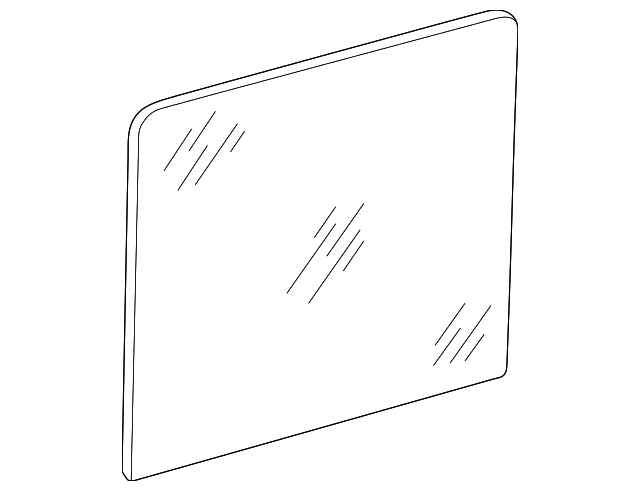 7D0-845-298-H Деталь GLASS PANEL
