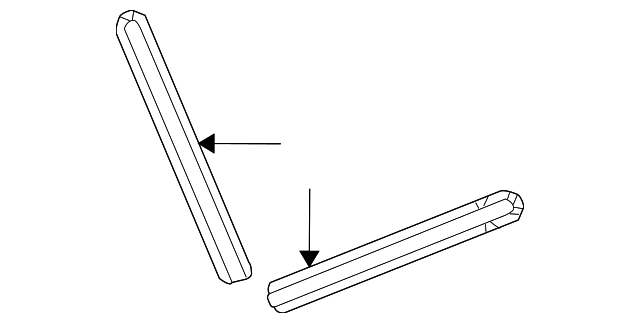 MR592322 Деталь SUPPORT BRACE, LEFT