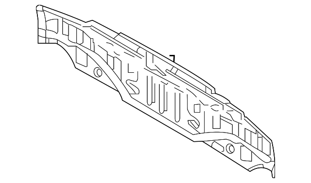 MN150758 Деталь REAR BODY PANEL