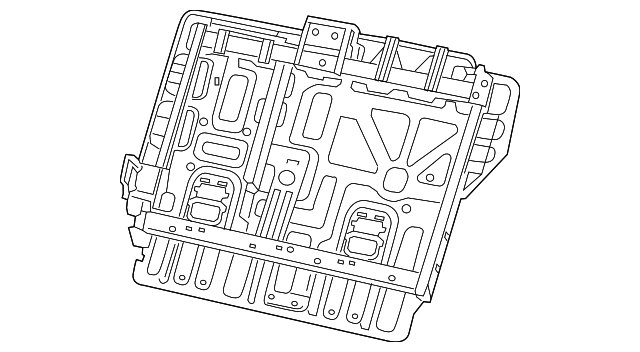68145194AC Деталь SEAT BACK FRAME, LEFT