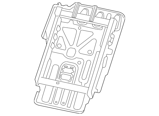 68144591AB Деталь SEAT BACK FRAME, RIGHT
