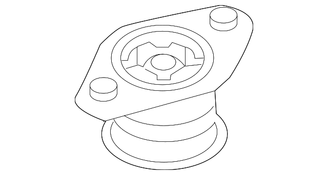 55330-2S200 SHOCK MOUNT, LEFT