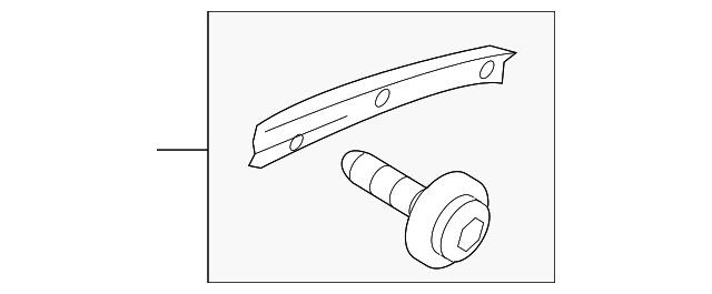 427-898-406 Деталь CENTER SEAL RETAINER, LEFT
