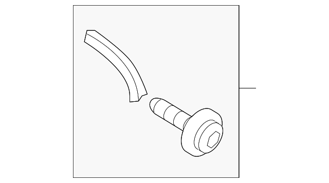 427-898-410 Деталь REAR SEAL RETAINER, LEFT
