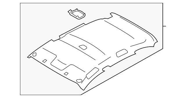 94410FG001ME Деталь HEADLINER