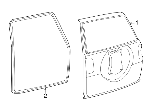RAV4 DOOR & COMPONENTS 3