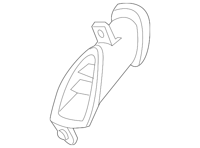 68741-CD000 Деталь DEFROSTER GRILLE, LEFT