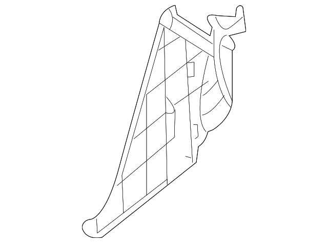 68135-CF42A Деталь SIDE PANEL, LEFT