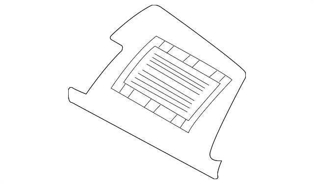 68109-CD00A Деталь UPPER PANEL, RIGHT
