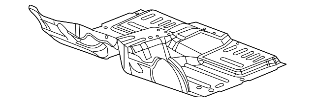 55364700AA Деталь FRONT FLOOR PAN