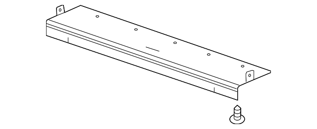 22906317 Деталь LOWER BAFFLE