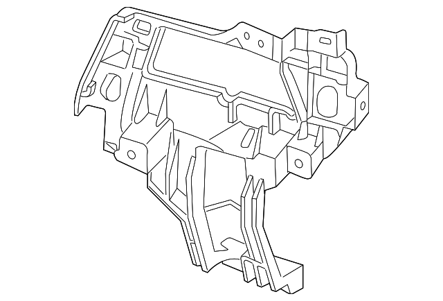 BR5V-51-684B Деталь FRONT BRACKET, RIGHT