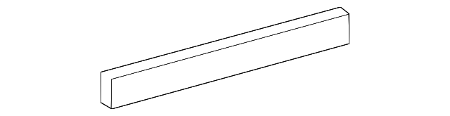 75862-53070 ROCKER MOLDING PROTECTOR, LEFT