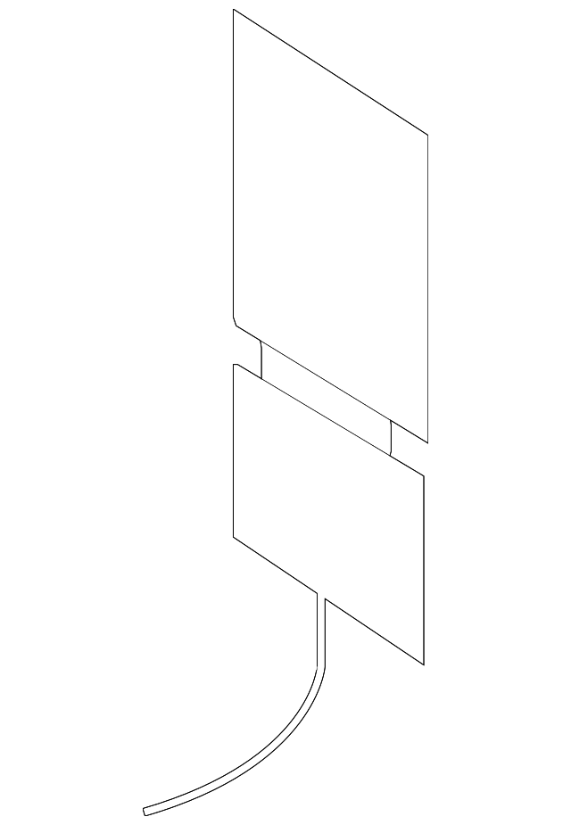 68010845AA Деталь SEAT BACK HEATER, RIGHT