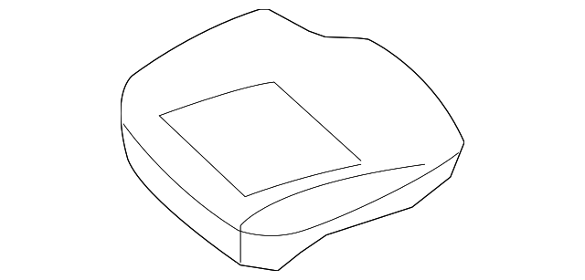 1HG901A6AA Деталь CUSHION COVER, LEFT