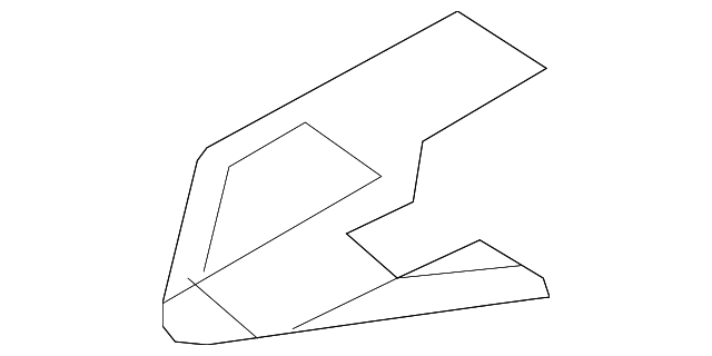 420-806-634-A Деталь GUSSET, RIGHT