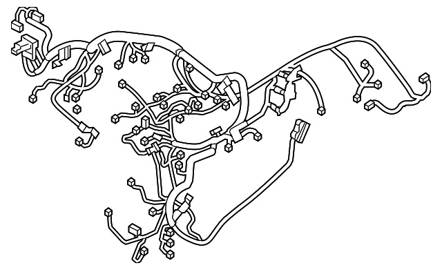 240111V80A Деталь WIRE HARNESS
