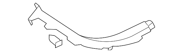 4G8-867-767-A-DS5 Деталь LOWER QTR TRIM, LEFT
