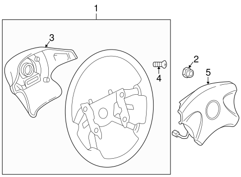 Miata STEERING WHEEL & TRIM 2