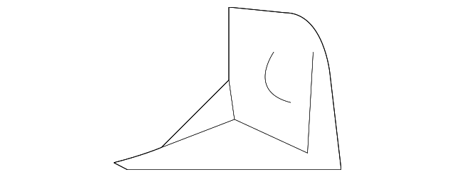 68012123AA BRACKET, LEFT