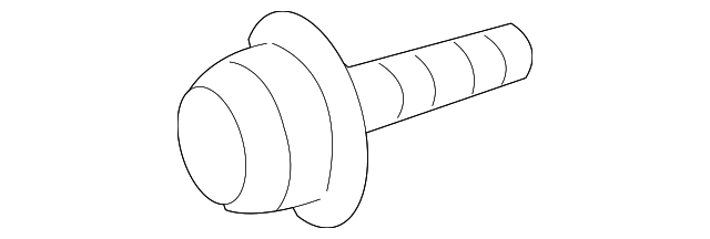 68004879AA HEADLAMP ASSY SCREW, LEFT
