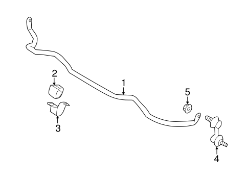 Impreza STABILIZER BAR & COMPONENTS