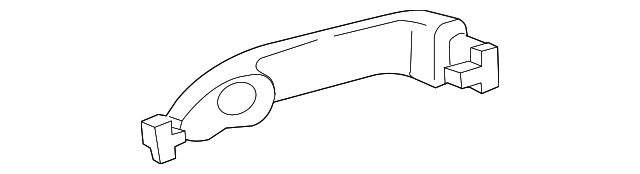 69211-AE020-A2 HANDLE, OUTSIDE, RIGHT