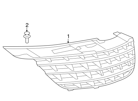 Sebring GRILLE & COMPONENTS 2