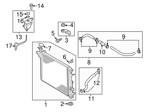 Sorento RADIATOR & COMPONENTS