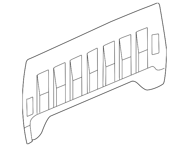 25881711 Деталь BACK PANEL