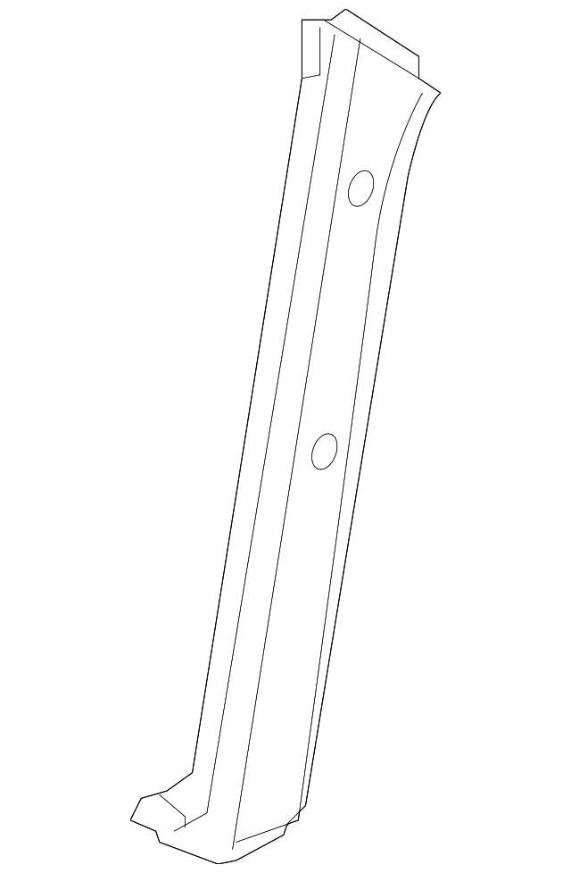 20787557 OUTER MOLDING, LEFT