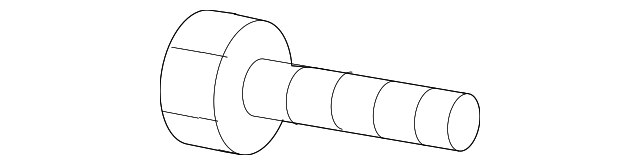 MF455364 Деталь LOWER MOLDING SCREW, RIGHT