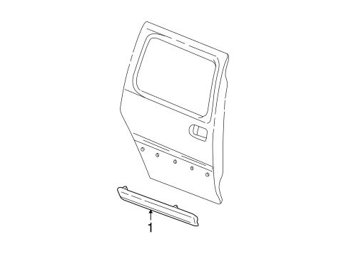 Venture EXTERIOR TRIM - SIDE DOOR