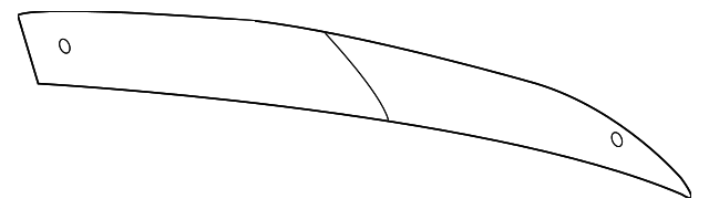 5076881AC Деталь LIFT GATE GLASS