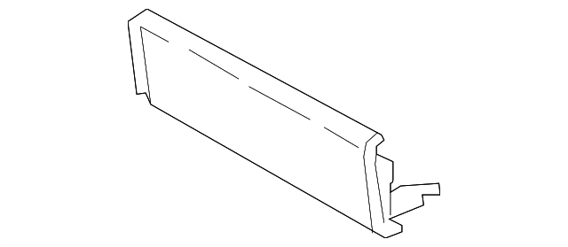 71873-58020 Деталь FRONT SHIELD, LEFT