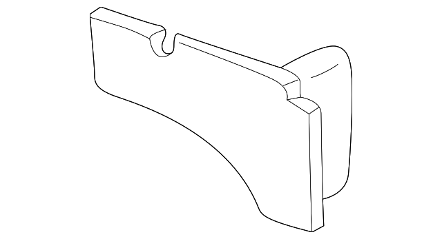 55361042AB Деталь SOUND ABSORBER, RIGHT