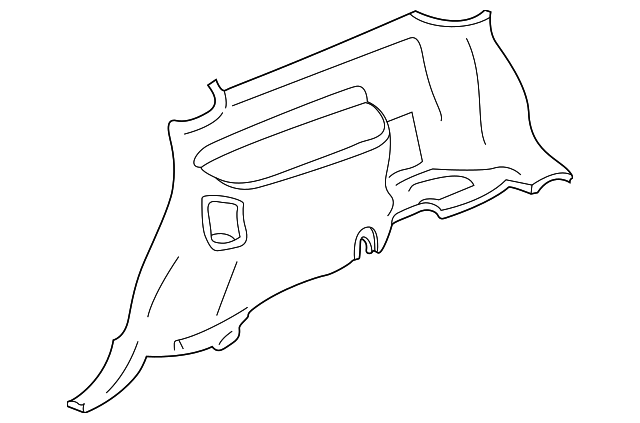 5GU24XT5AD Деталь LOWER TRIM PANEL, RIGHT