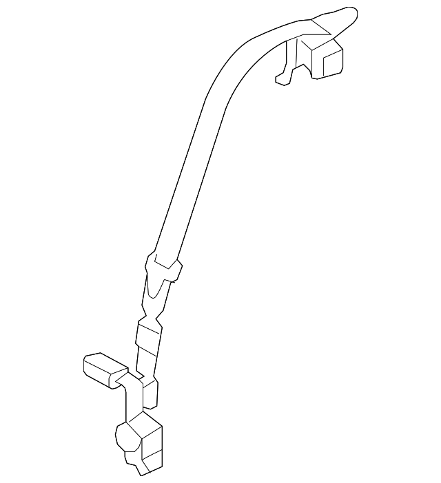 89810-3L510-WK Деталь CENTER SEAT BELT