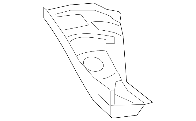 9066270031 Деталь WHEELHOUSE PANEL, LEFT