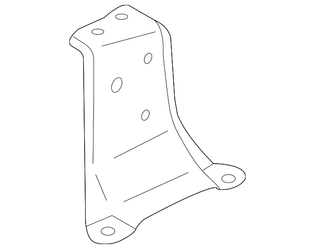 89667-0E070 Деталь ECM LOWER BRACKET