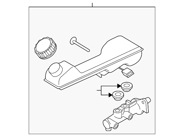 TD11-43-40ZR-0A Деталь MASTER CYLINDER