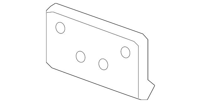 22687868 LICENSE BRACKET