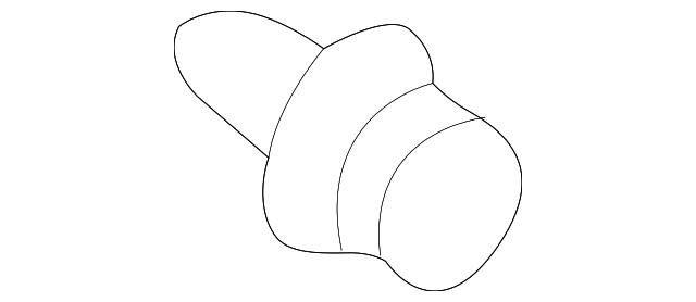 90467-11063 Деталь ROCKER MOLDING CLIP, RIGHT