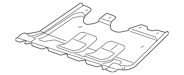 68249570AA Деталь SKID PLATE