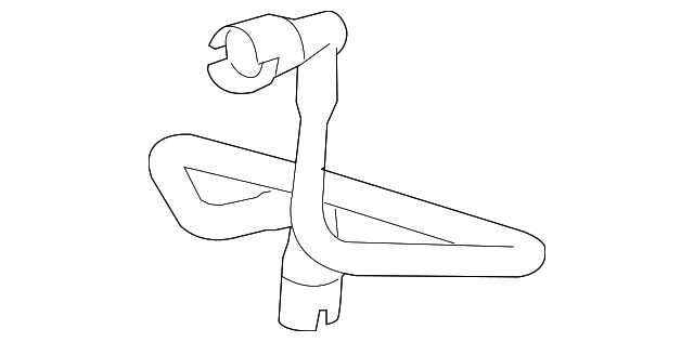 8C3Z-6758-A Деталь CRANKCASE TUBE
