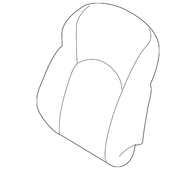87670-1KC2D Деталь SEAT BACK ASSY