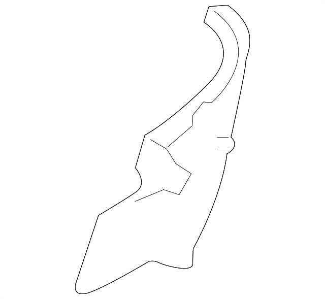 87322-1KA0A Деталь FINISH PANEL, RIGHT