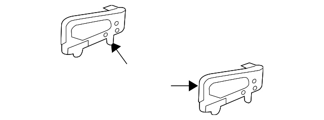 88981913 Деталь PEDESTAL, RIGHT
