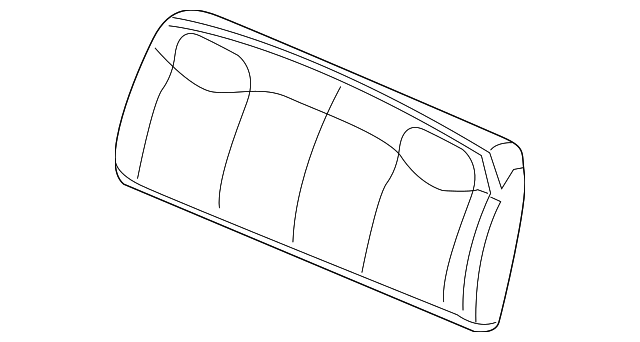 88981630 Деталь SEAT BACK COVER
