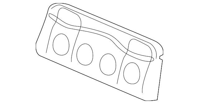 88981595 Деталь SEAT BACK PAD